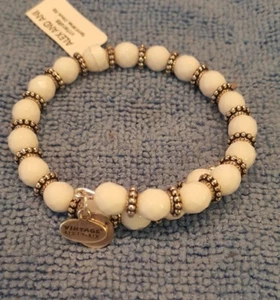 Alex and Ani Spirit, Cloud Rafaelian Silver Bangle Wrap New  - Picture 1 of 2