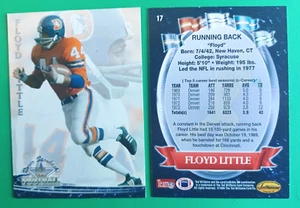 1994 TED WILLIAMS FLOYD LITTLE #17 BASE CARD DENVER BRONCOS - Picture 1 of 1