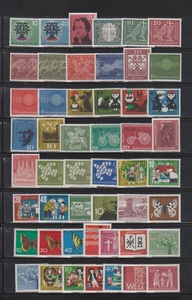 Bund 50 verschiedene Sondermarken mit Wohlfahrtssätzen postfrisch (Los 1) - Picture 1 of 1