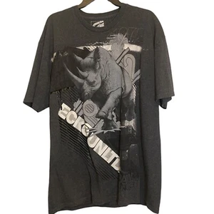 Y2K Ecko Unltd. Raw & Uncut Herren T-Shirt grau Nashorn Größe XXL - Bild 1 von 7