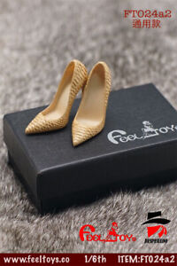 Chaussures à talons hauts Feeltoys FT024 1/6 modèle taille 12'' PH TBL figurine féminine jouet carrosserie 
