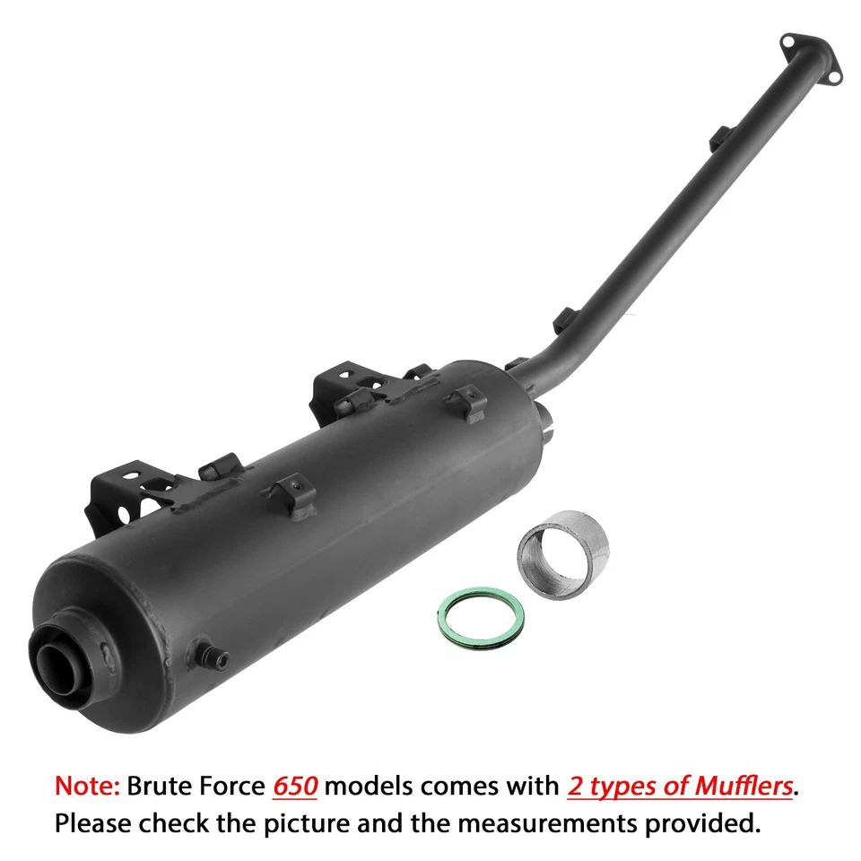 Silenciador de escape con junta para inyector Kawasaki Brute Force 650 KVF650 4X4I 06-13 Foto 1 de 4