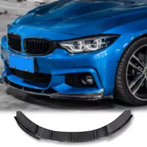 Carbon fiber Front Bumper Lip For BMW F32 F33 F36 4-Series M-Sport 2014-2020 - Picture 1 of 6