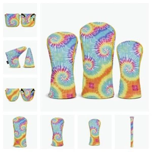 PRG Golf Originals Rétro Cravate Colorant. Bois Et Putter Headcovers Etc - Imagen 1 de 11
