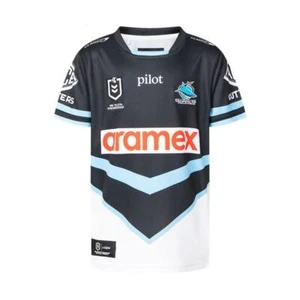Cronulla Sharks 2025 NRL Away Classic Jersey Kids Sizes 8-14! - Picture 1 of 4