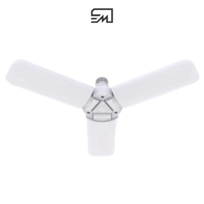 LED 3-Panel Utility 3000 Lumen Universal Bulb Adjustable Design to Direct Light - Image 1 of 2