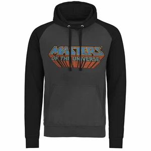 SALE! Officially Licensed Masters Of The Universe Washed Logo Baseball Hoodie - Picture 1 of 4