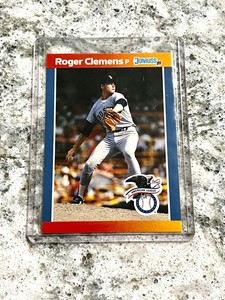 ROGER CLEMENS 1989 Donruss All-Stars Baseball Card #14 Boston Red Sox