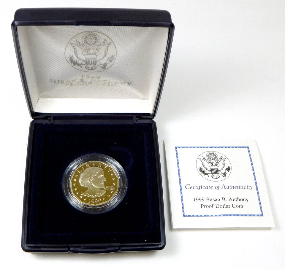 1999-P Proof Susan B. Anthony Dollar - OGP - Image 1 of 1