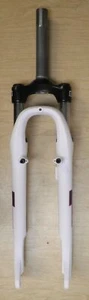 SR SUNTOUR M3010 700C MATTE WHITE BICYCLE SUSPENSION FORK BIKE PARTS 627-3 - Picture 1 of 8