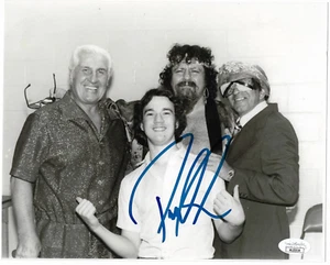 WWE/ECW/WCW  PAUL HEYMAN Signed  8x10 Photo JSA - Picture 1 of 1