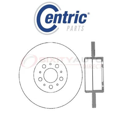 Centric C-TEK Disc Brake Rotor for 1995-1997 Volvo 960 2.9L L6 - Kit Set vg - Image 1 of 4