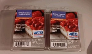 Better Homes & Gardens Limited Edition Wax Melts Erdbeere Brezel Bars 2er Pack - Bild 1 von 4