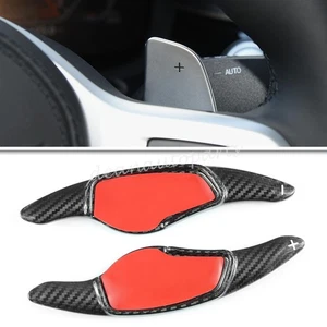 For BMW 2 3 4 8 Series Real Carbon Fiber Steering Wheel Paddle Shifter Extension - Picture 1 of 8