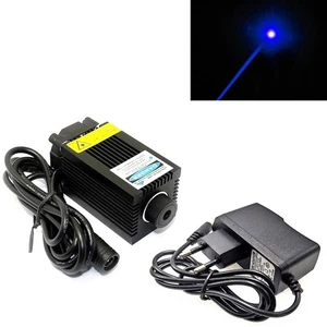 1pc Fokussierbares 450nm 2500mW 2.5W Blau-Lasergravurmodul mit 12V Adapter - Picture 1 of 7