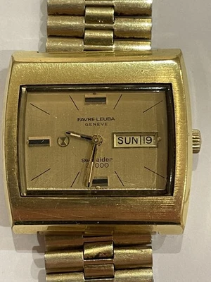 Men's Vintage Watch Favre Leuba Sea Raider 36000 - see description - Image 1 of 4