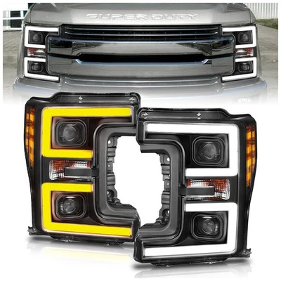 Anzo 111388 Set of 2 Headlights Driving Head lights Headlamps Left & Right Pair Foto 1 de 4
