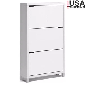Schuhschrank Aufbewahrung Organizer Inneneingang drei Fächer Modernes Design - Bild 1 von 7