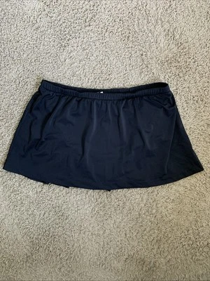 Maxine of Hollywood Talla 24W Negro Pull On Bañador Falda Bañador Pantalones Foto 1 de 4