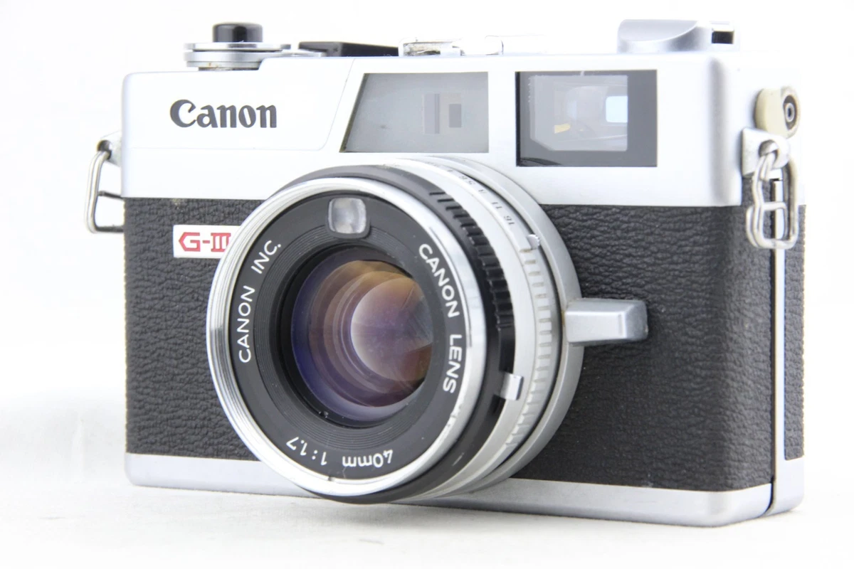 Canon Canonet QL17 GIII Film Cameras for sale - eBay