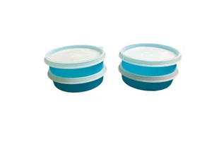 Set Of 4 Tupperware Containers 1286-15 / 215-17 Seal - Picture 1 of 4