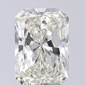 Certificato AGI 2 CT taglio radiante diamante naturale estratto sfuso I colore SI1 chiarezza - Foto 1 di 2