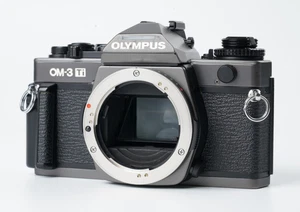 [Exc+++] Olympus OM-3 Ti Titanium Black analoge Spiegelreflexkamera 35 mm Gehäuse #3047A - Bild 1 von 12