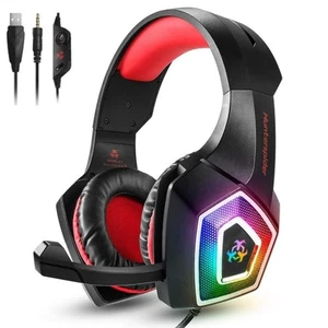 Dragon Stereo LED Gaming Headset with Microphone - Picture 1 of 11
