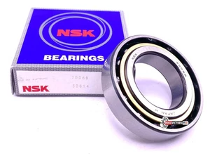 Rodamiento de bolas de contacto angular NSK Japón 7006B 30x55x13 mm - Imagen 1 de 4