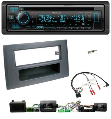 Kenwood Bluetooth DAB CD Lenkrad USB Autoradio für Volvo XC 90 2004-2014 anthraz - Bild 1 von 4