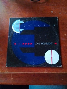 Euphoria Love You Right CD single [Australian version] Cardboard Sleeve - Picture 1 of 2