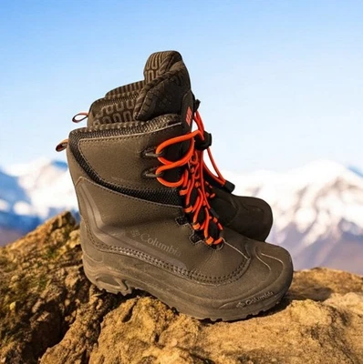 Columbia Bugaboot 200 gramos niños jóvenes talla 5 botas de invierno impermeables BY5957-010 Foto 1 de 4