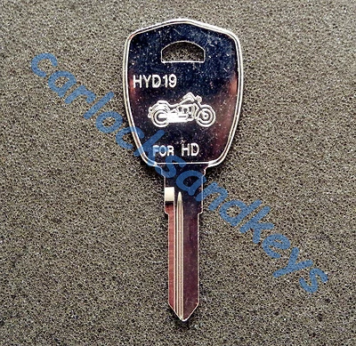 Harley-Davidson Street 500, 750 y Street Rod Key Blank 2014-2017 Foto 1 de 2