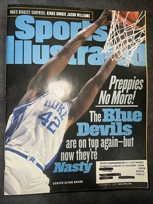 Revista Sports Illustrated - 22 de febrero de 1999 - Duke Blue Devils marca Elton Foto 1 de 4