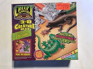 Creepy Crawlers 3-D Creature Kit Series 2 NEW 3D LIZARDS 1995 - Picture 1 of 4