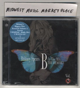 Britney Spears - B In The Mix: The Remixes Vol 2 - New & Sealed w/ Hype Sticker! - Picture 1 of 2