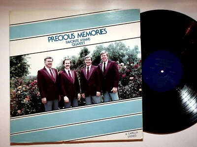 Favorite Hymns Quartet Precious Memories Gospel Christian Vinyl LP Record VG+ - Image 1 of 4