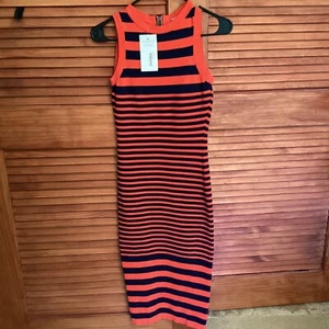 Womens MILLY Striped Knit Dress size S - Picture 1 of 4