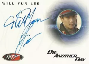 James Bond Zitat - A36 Will Yun Lee "Colonel Moon" Autogrammkarte - Bild 1 von 1
