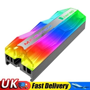M.2-2 Color Light M.2 SSD Heatsink 5V 3Pin Solid State Drive Cooler UK - Bild 1 von 2