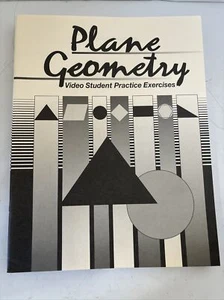 Abeka Plane Geometry Second Edition Video Practice Exercise Workbook Educate. - Picture 1 of 4