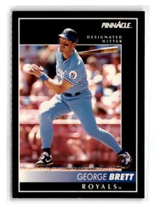 1992-Pinnacle-#60-George Brett-Kansas City Royals