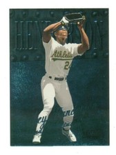 1999 Metal Universe #122 Rickey Henderson Athletics NM-MT ID:35394