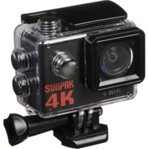 SP-SAFARI 4k/30fps 16MP WiFi Action Kamera mit Halterung Zubehör Wasserdicht 100' - Bild 1 von 5