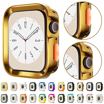 Funda protectora de silicona ultra degradada para Apple Watch Series 10 9 8 7 6 5 4 3 2 SE Foto 1 de 4