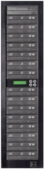 MediaStor #a36 LS 1-15 1 to 15 Target DVD Duplicator LightScribe Disc Publishing - Image 1 of 1