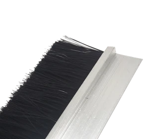Türdichtung Bürstendichtung Streifenbürste Alu Profil Bürste in Länge 90cm-100cm - Bild 1 von 18
