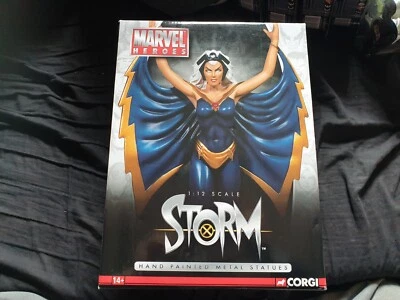 STORM X-Men Marvel Heroes Hand Painted Metal Statue 1:12 Scale Corgi Ltd Ed 2006 - Image 1 of 4