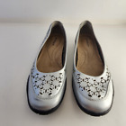 Array silver slip ons