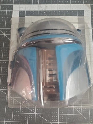 Star Wars Jango Fett Halloween 2 PC PVC Mask Helmet Teen Youth Size New Mando - Image 1 of 4